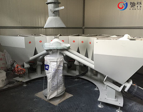 Pvc-Additieven Automatische Wegende het Doseren Machine voor de Pneumatische Vacuümtransportband van de Extruderlijn