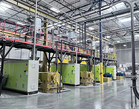 Automatisch het Doseren het Mengen zich Vervoerend Systeem voor pvc-de Extruder van Vensterprofielen
