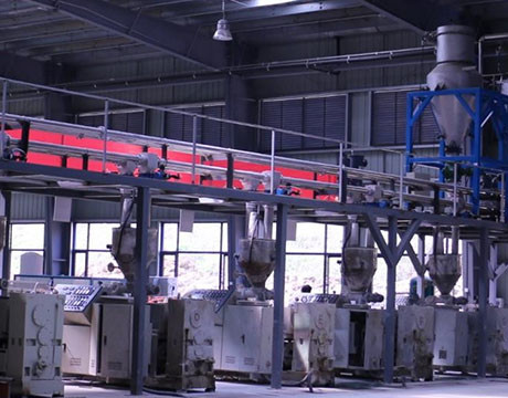 De Extruder van het de Transportband Automatische Vervoerende Systeem van de buisketting het Voeden Machine