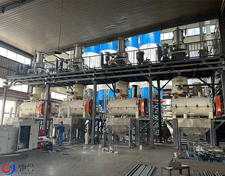 Horizontale Typeverwarmer – de Koelere Mixer van Combinatiepvc