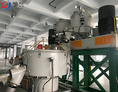Poeder Mixer Mengmachine Met Doseersysteem En Grondstoffen Laadtrechter