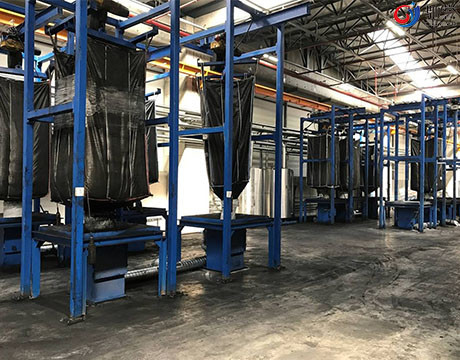 Zwartsel Vloeibare Olie die en het Doseren Systeem de Rubber het Mengen zich Mixer van Machinebanbury wegen