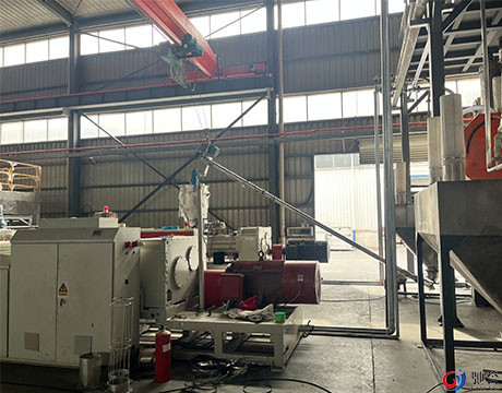PVC Auto Compounding-systeem voor SPC / LVT / WPC Floor Extrusion Line-mengsysteem