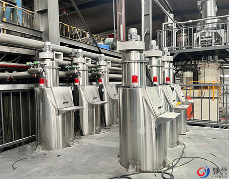PVC Auto Compounding-systeem voor SPC / LVT / WPC Floor Extrusion Line-mengsysteem